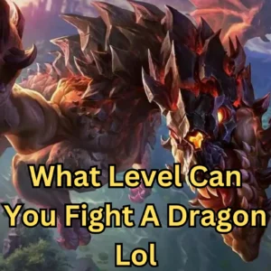 What Level Can You Fight A Dragon Lol