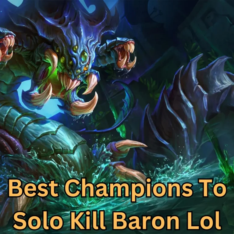 Best Champions To Solo Kill Baron Lol