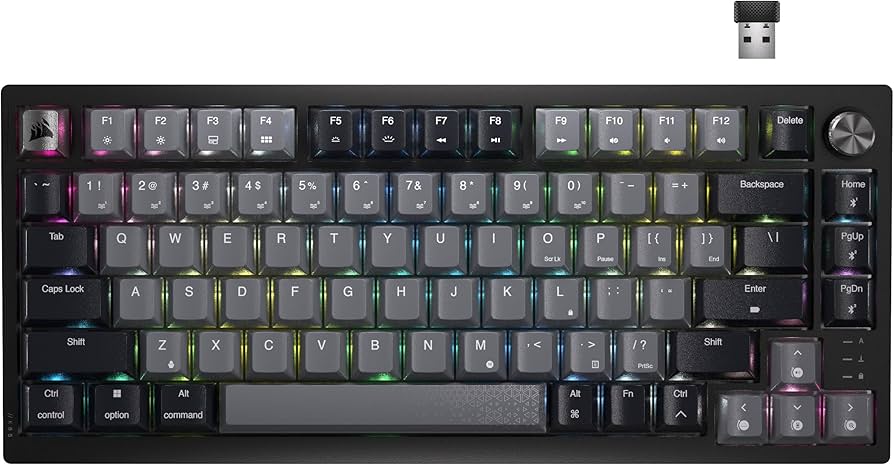 75% RGB mechanical gaming keyboard - Amazon.com: Corsair K65 Plus Wireless 75% RGB Mechanical Gaming ...