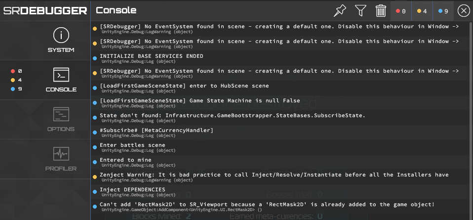 Game developer debugging code on screen - Debugging in Game Design