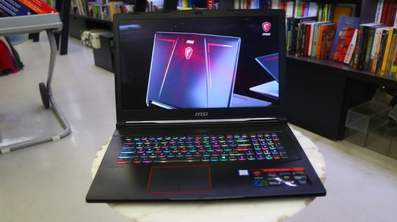 Gaming laptop with RGB keyboard - MSI launches gaming laptops and gaming keyboard at Gamers ...