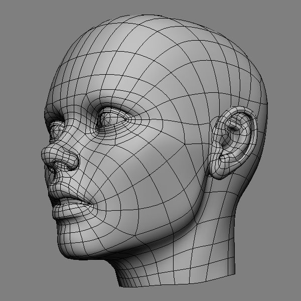 3D character model wireframe - 1000+ images about 3D/ Wireframe/ Characters on Pinterest ...