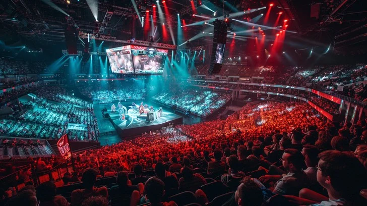 Esports tournament arena with crowd - Free Epic Gaming Tournament Photo - Arena, Crowds, Gaming ...