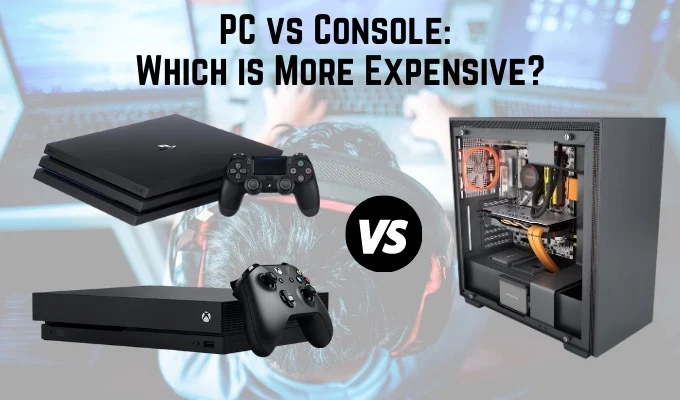 gaming console and high-end PC setup - Is A Gaming PC Really More Expensive Than A Console?